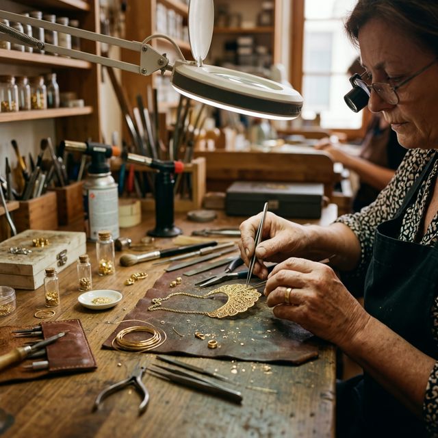 Artisan at work